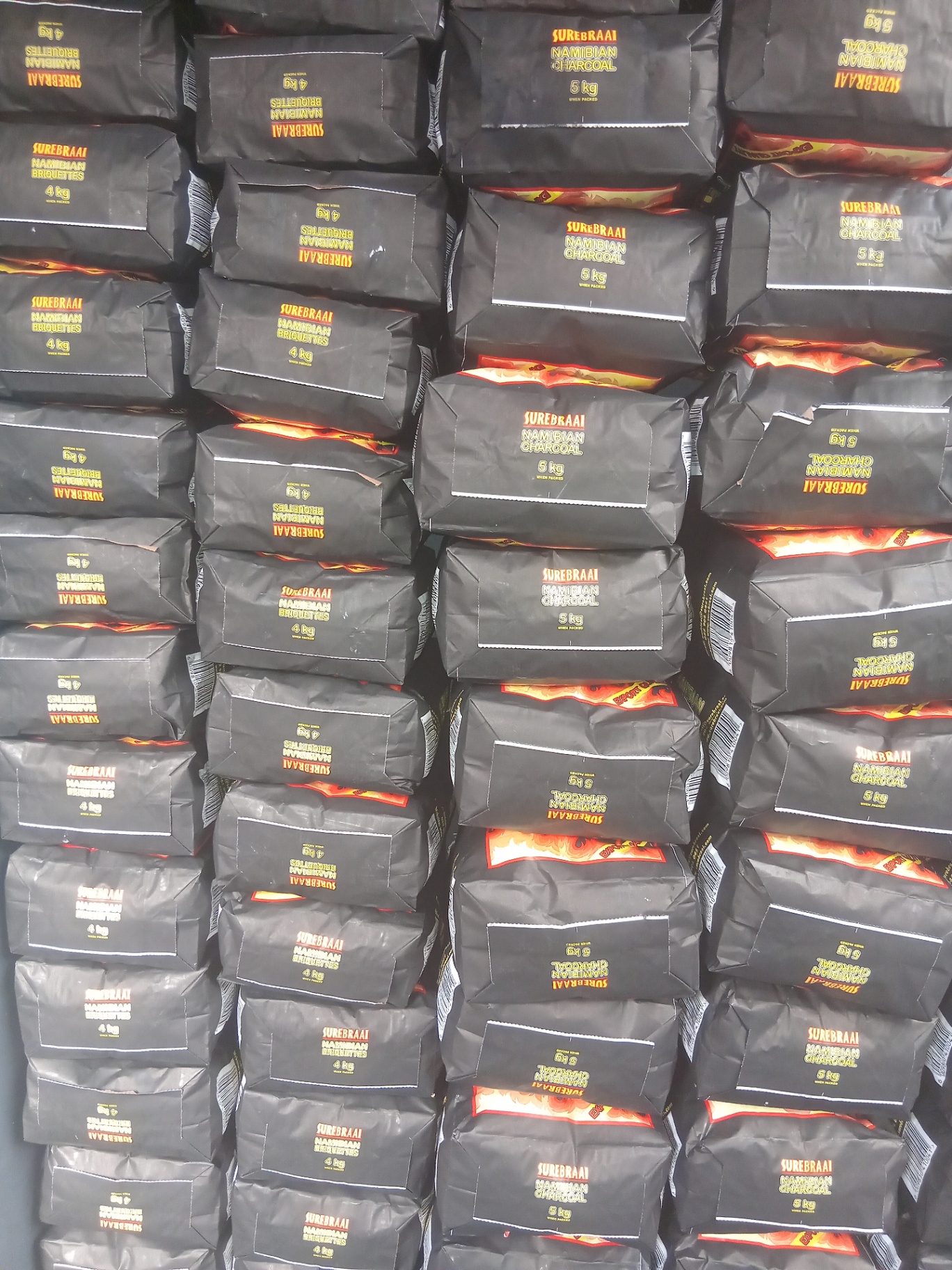 Charcoal stock